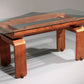 Italian Elegance: The Mid-Century Pine Dining Table 1960