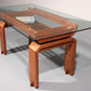 Italian Elegance: The Mid-Century Pine Dining Table 1960