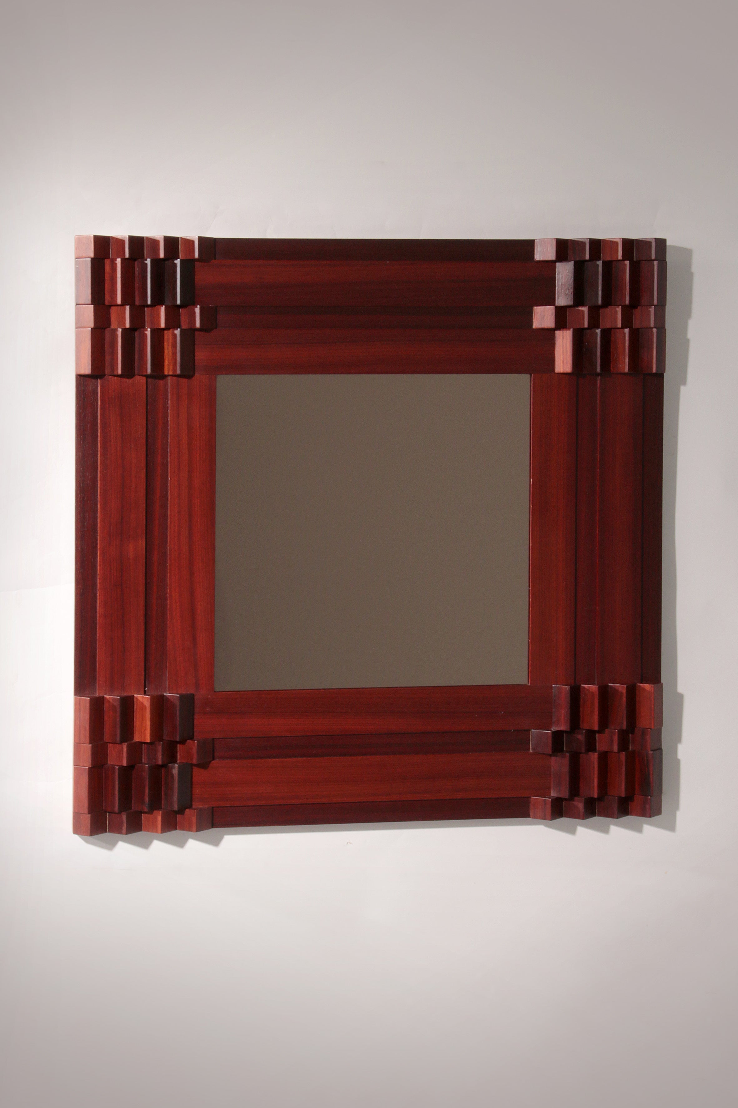 Luciano Frigerio 'Model Norman' Italian Midcentury Mirror 1970