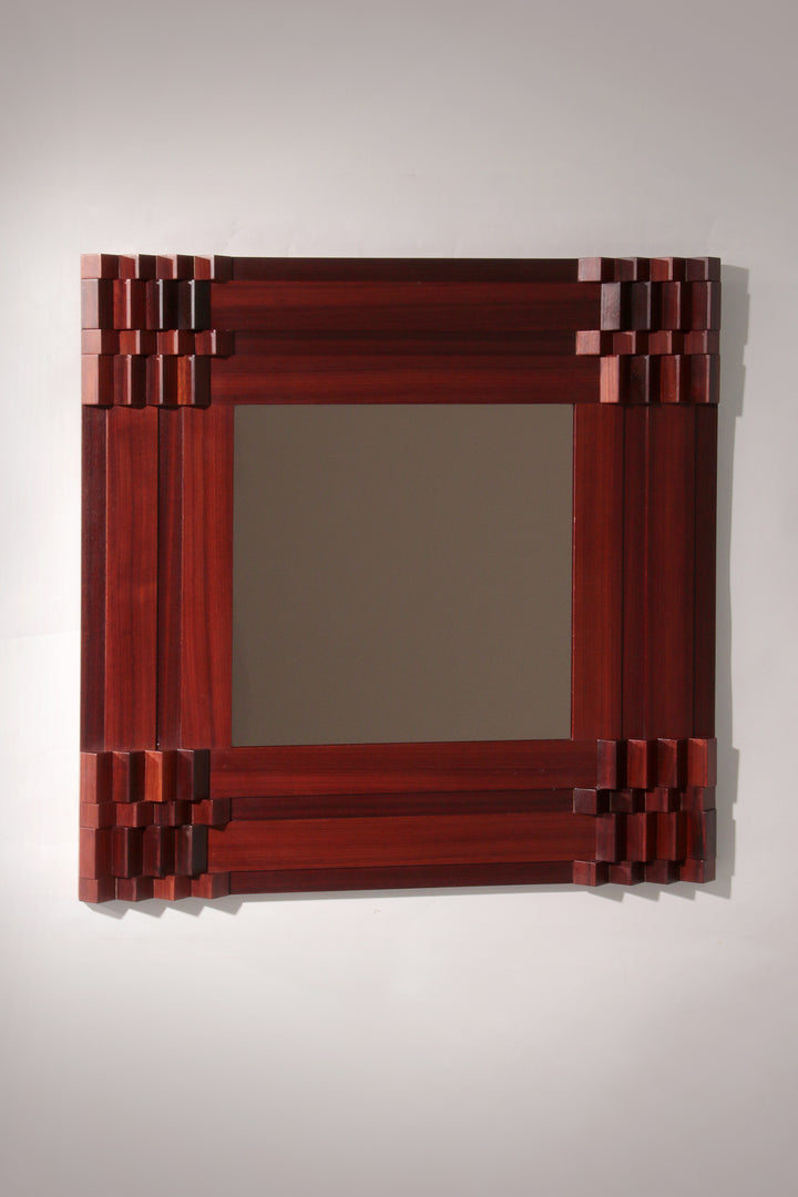 Luciano Frigerio 'Model Norman' Italian Midcentury Mirror 1970