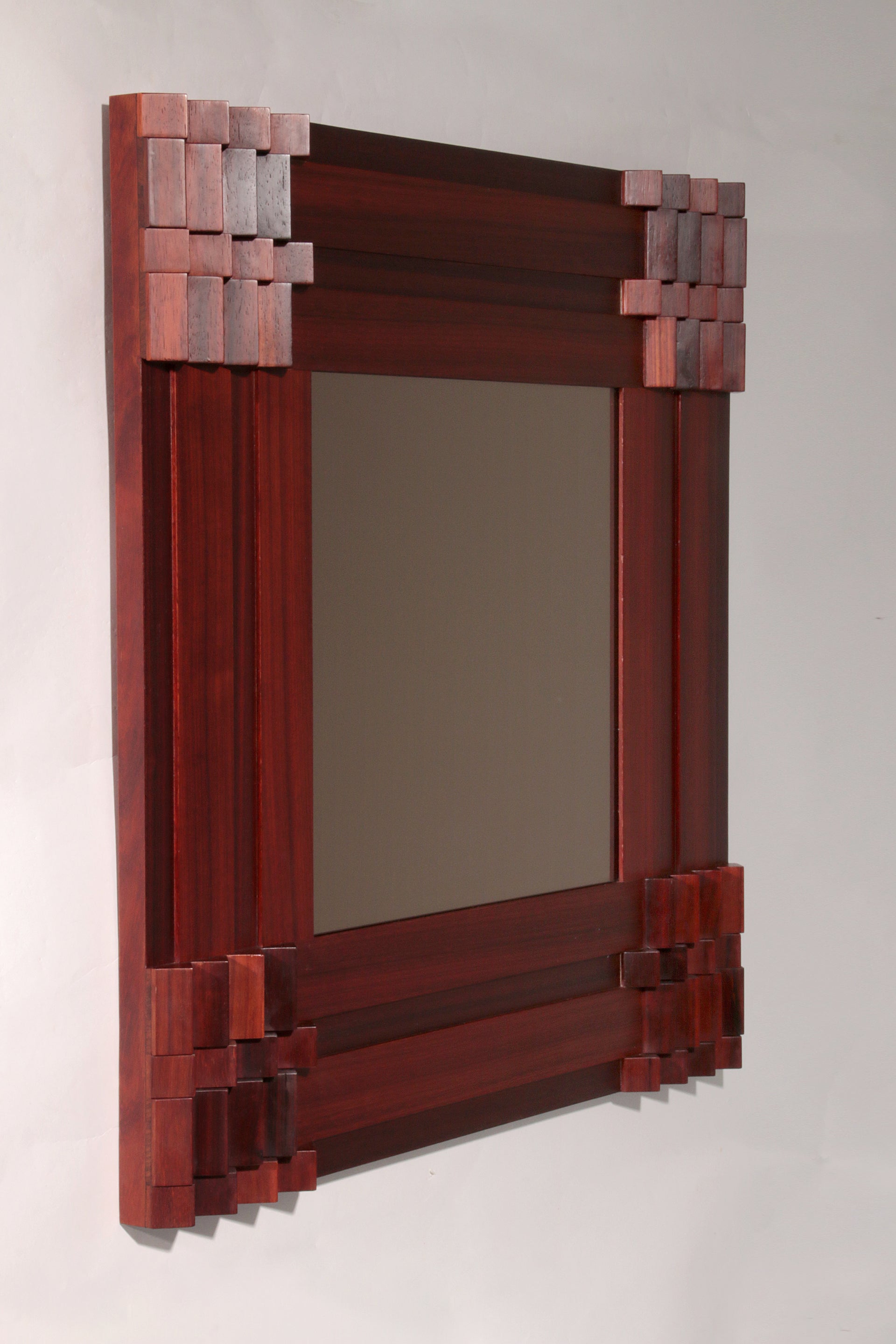 Luciano Frigerio 'Model Norman' Italian Midcentury Mirror 1970