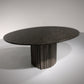 Chic Brutalist Dining Table by Max Papiri 1970 Italy