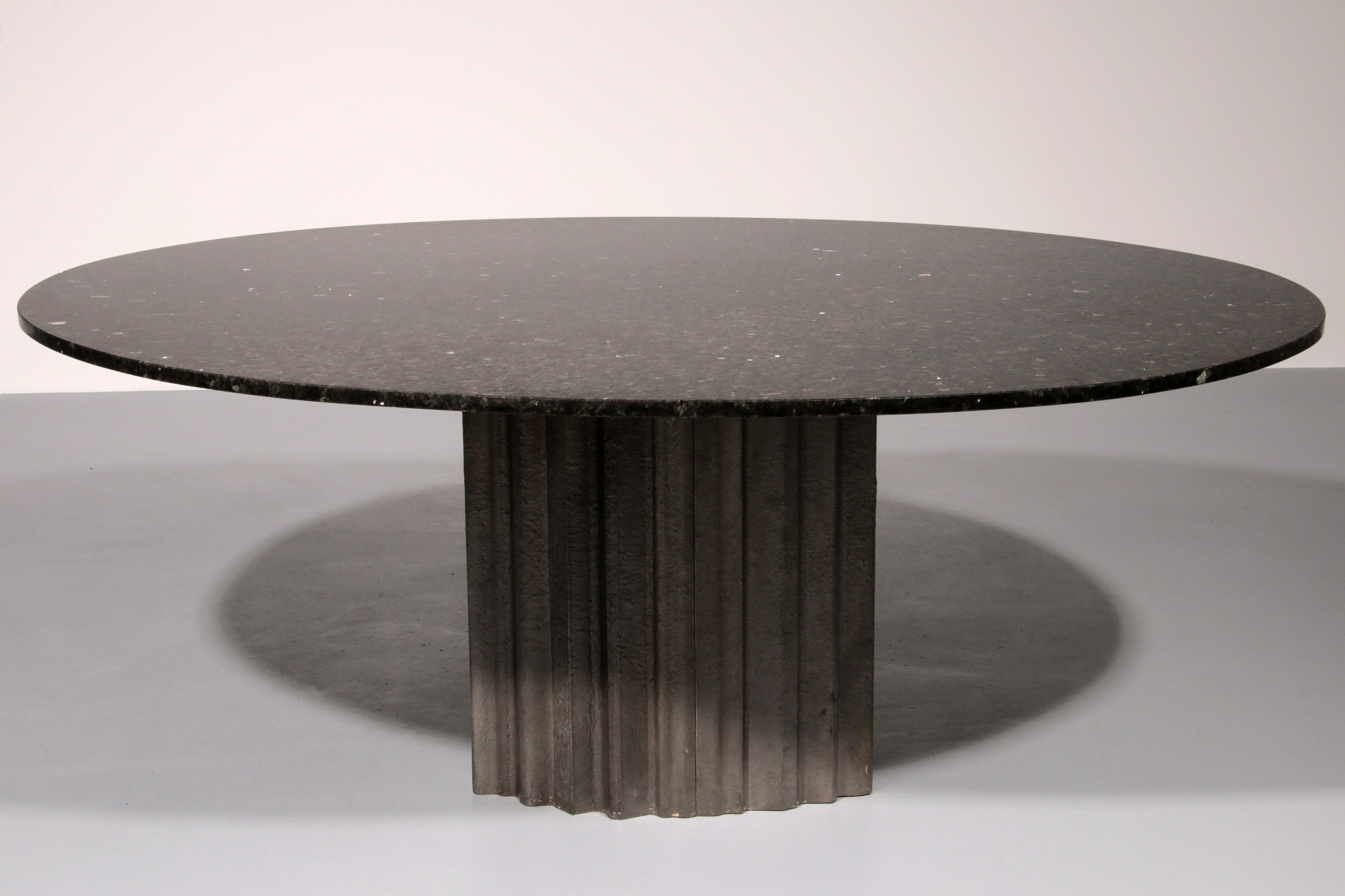 Chic Brutalist Dining Table by Max Papiri 1970 Italy