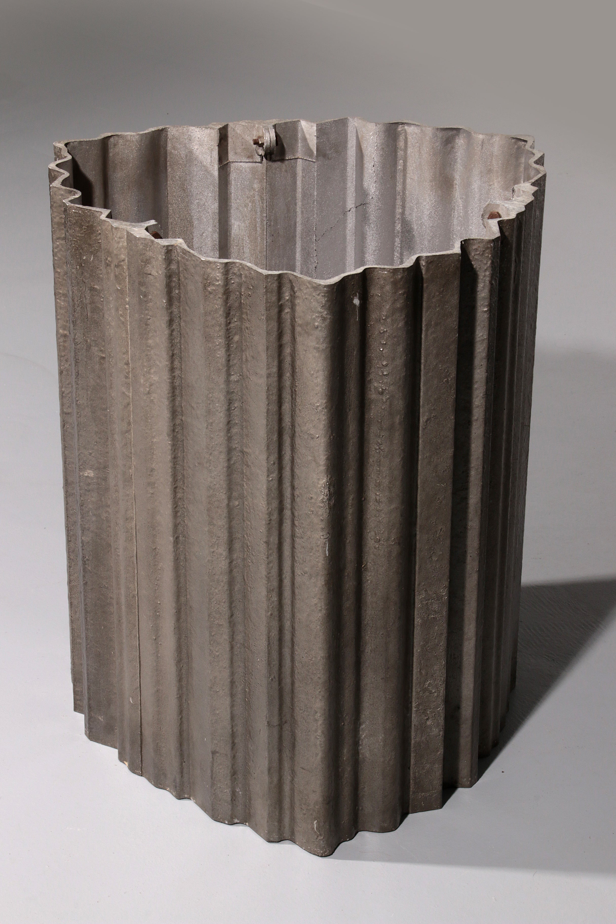 Chic Brutalist Dining Table by Max Papiri 1970 Italy