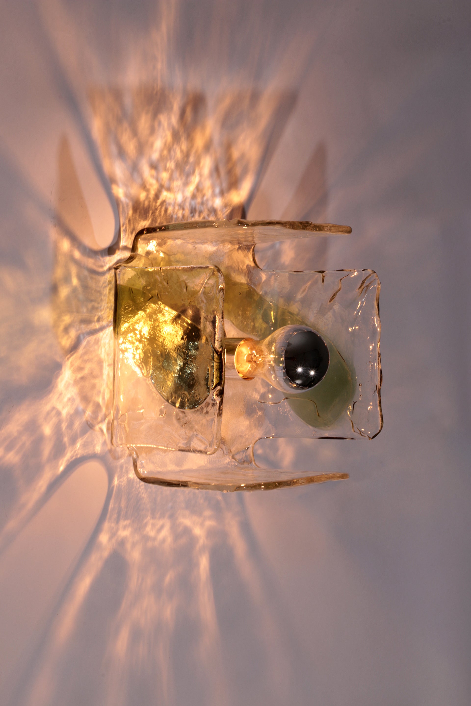 Carlo Nason wallamp from Muranoglass for Kalmar 1960 Austria