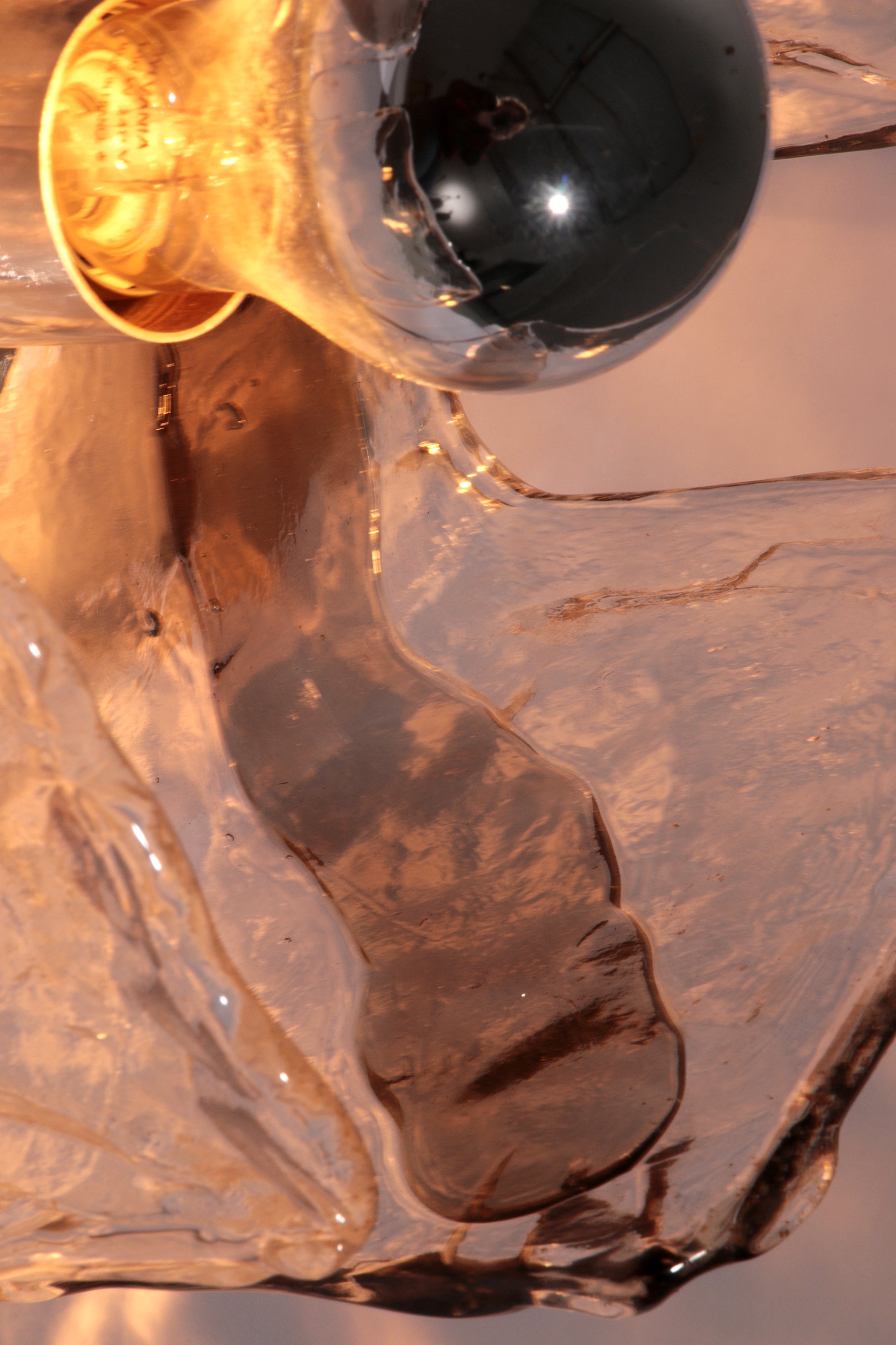 Carlo Nason wallamp from Muranoglass for Kalmar 1960 Austria