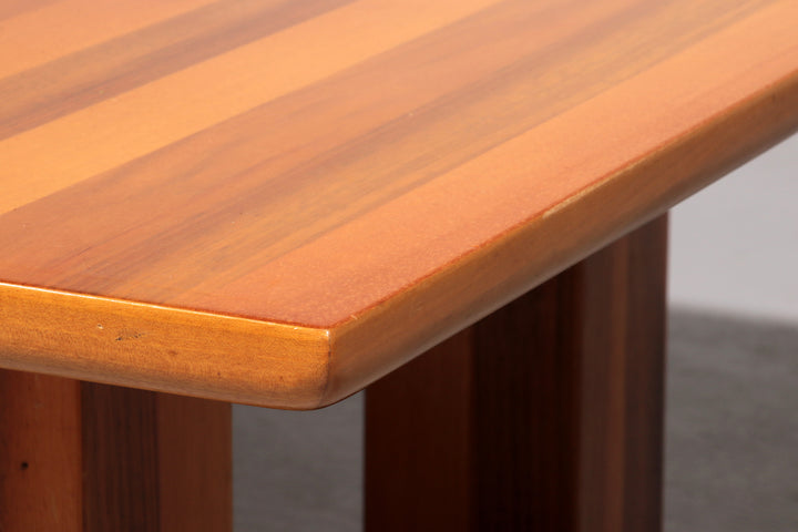  Bellini’s Exquisite Walnut Coffee Table – A Masterpiece of Italian Modernism 1970