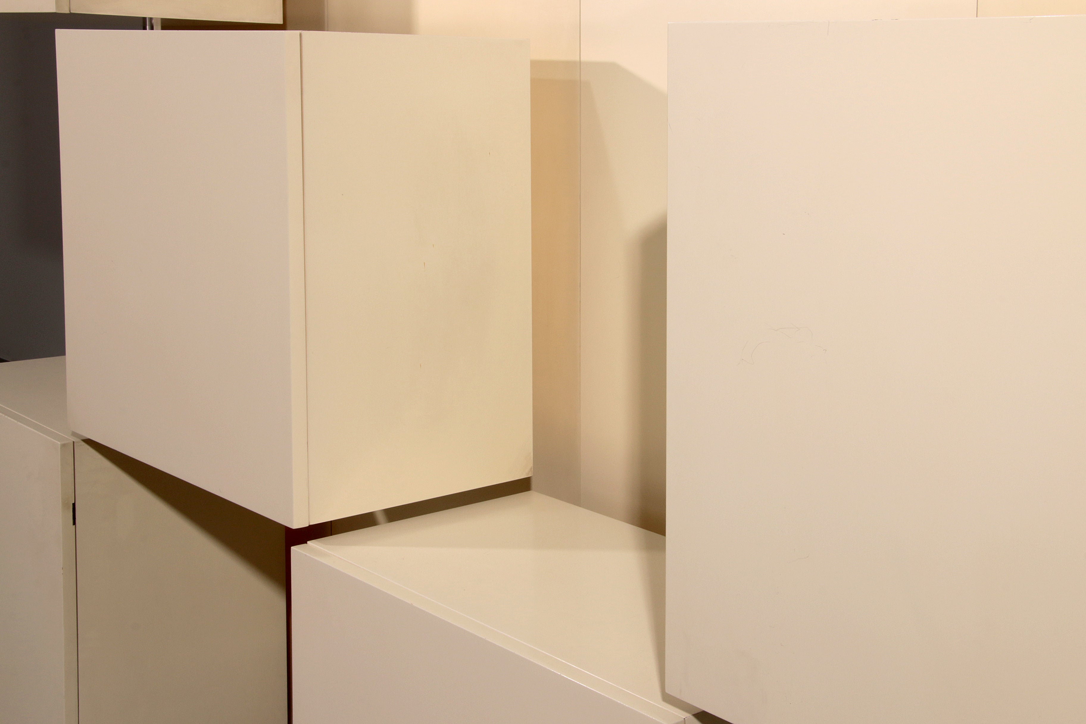 Mid-Century Lighting Wall Unit by Roberto Monsani for Acerbis, 1970s