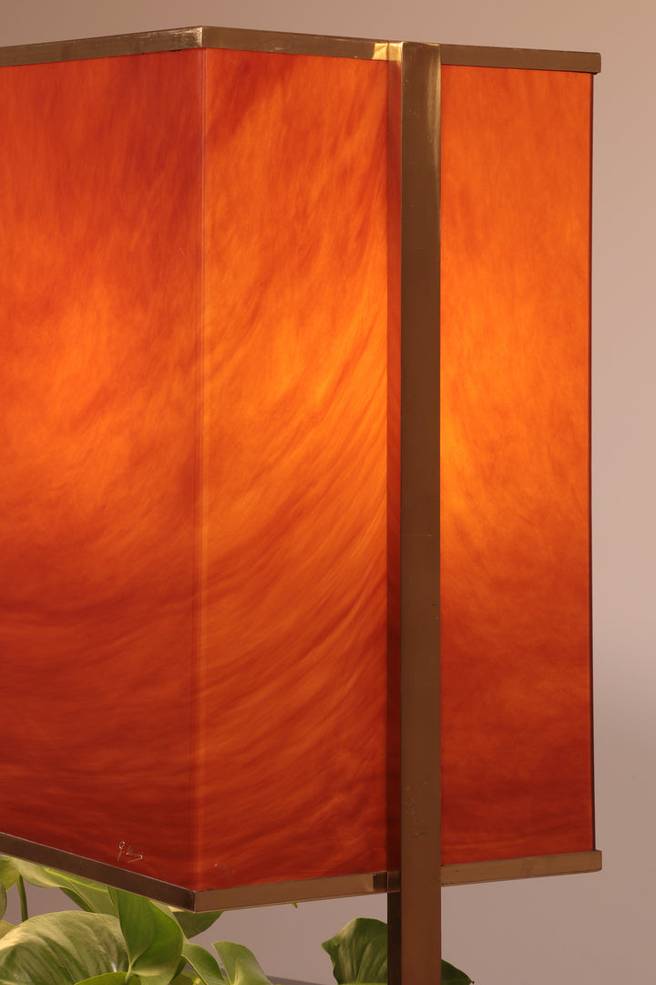 Luxury Lighted Planter on Wheels – Modern Room Divider 1960 Italy