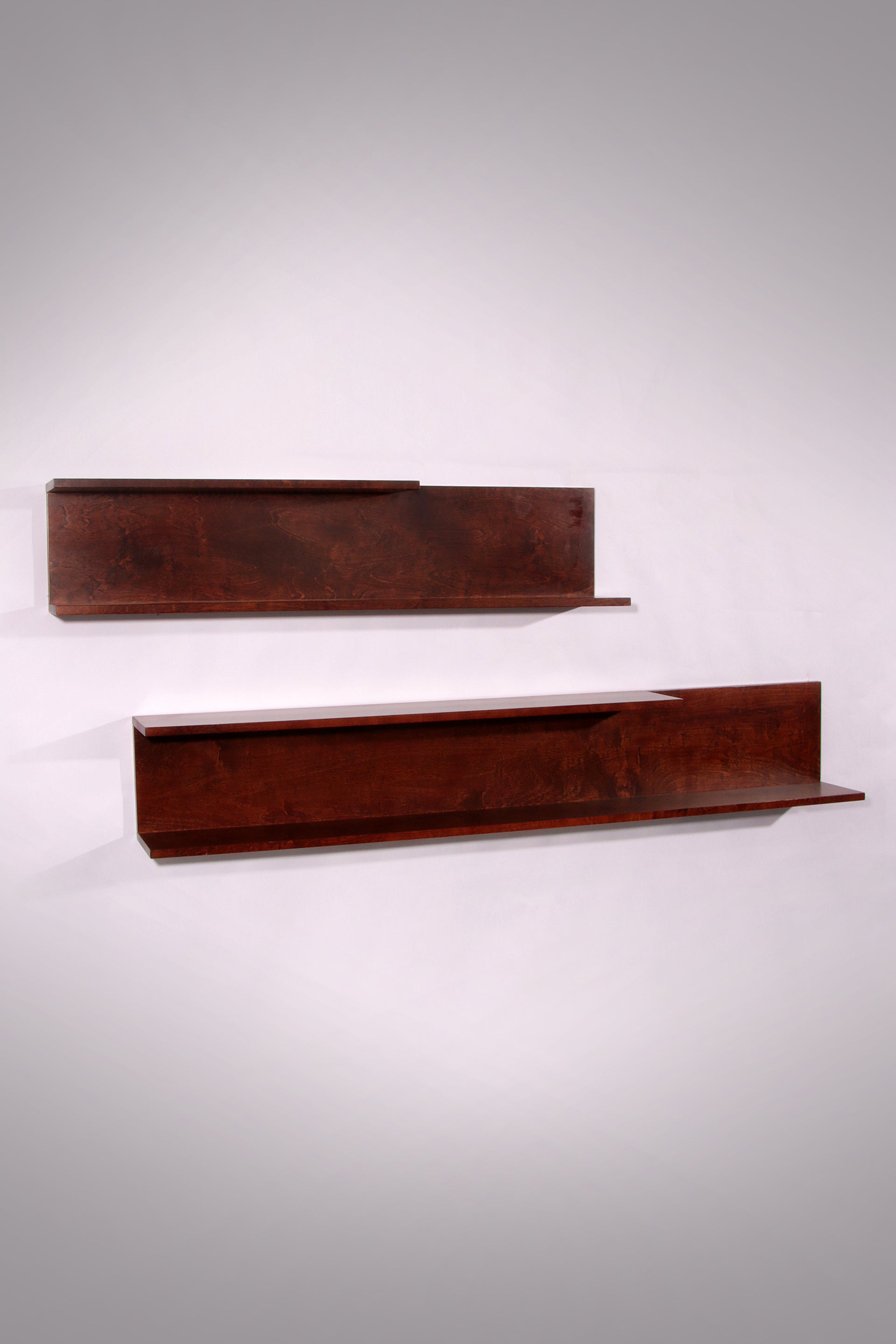 Walter Wirz wall shelves Wilhelm Renz rosewood veneer Germany 1965