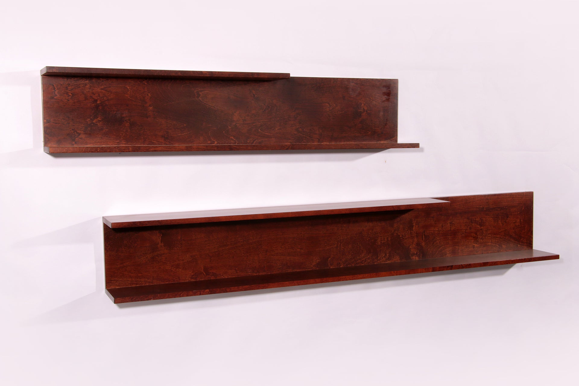 Walter Wirz wall shelves Wilhelm Renz rosewood veneer Germany 1965