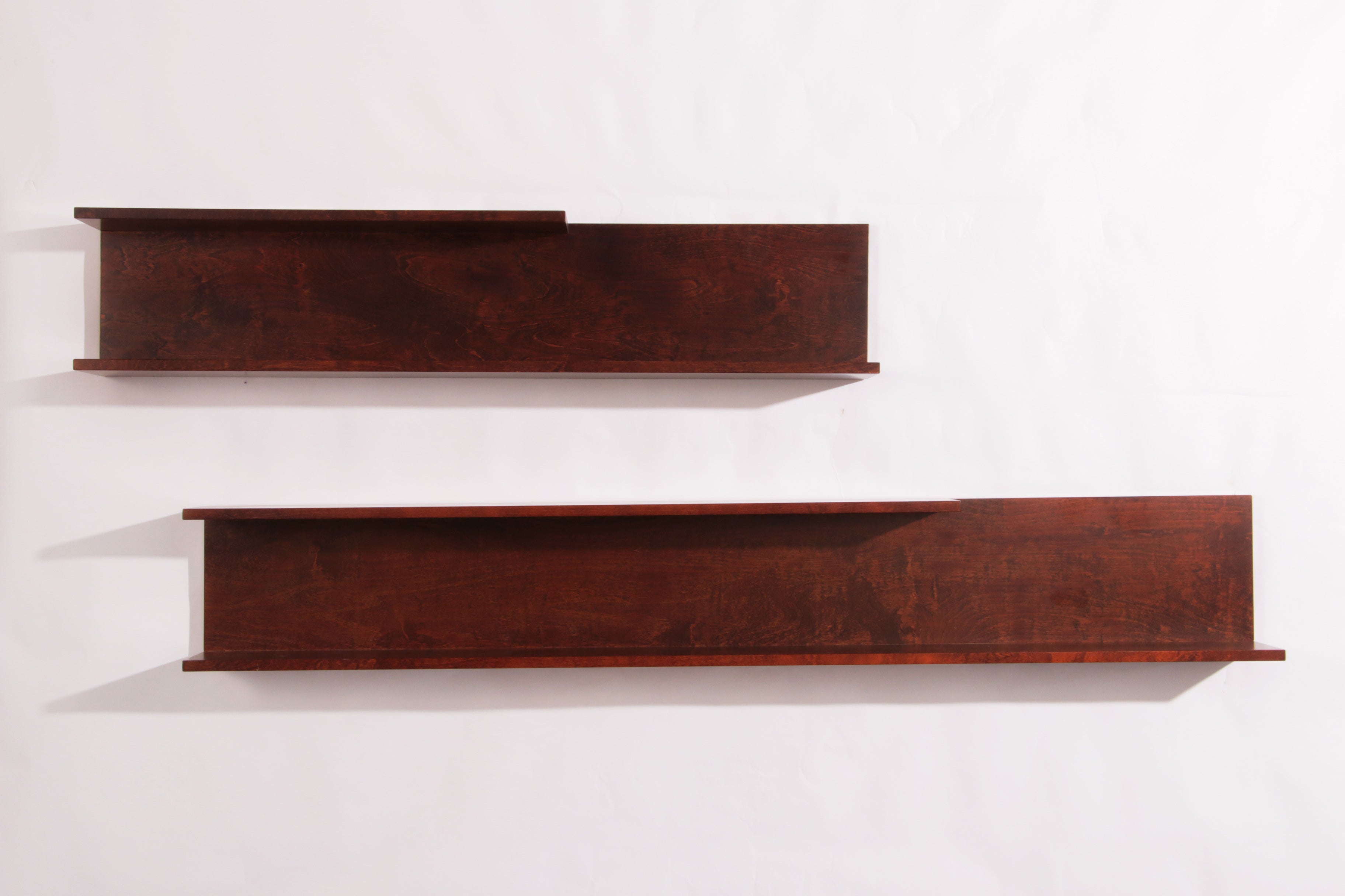 Walter Wirz wall shelves Wilhelm Renz rosewood veneer Germany 1965