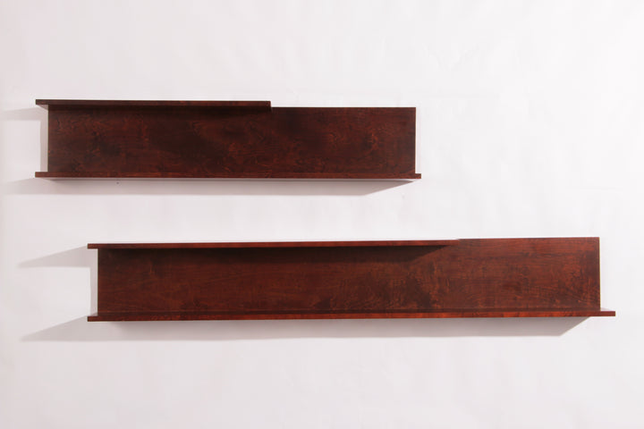 Walter Wirz wall shelves Wilhelm Renz rosewood veneer Germany 1965