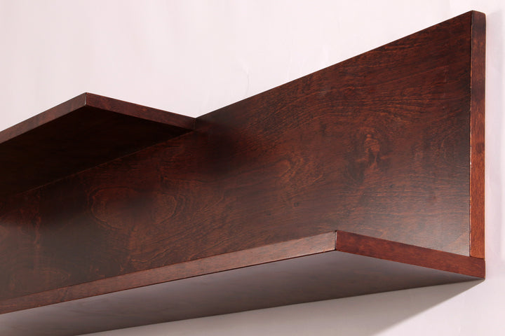 Walter Wirz wall shelves Wilhelm Renz rosewood veneer Germany 1965