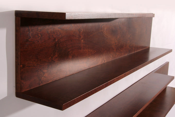 Walter Wirz wall shelves Wilhelm Renz rosewood veneer Germany 1965