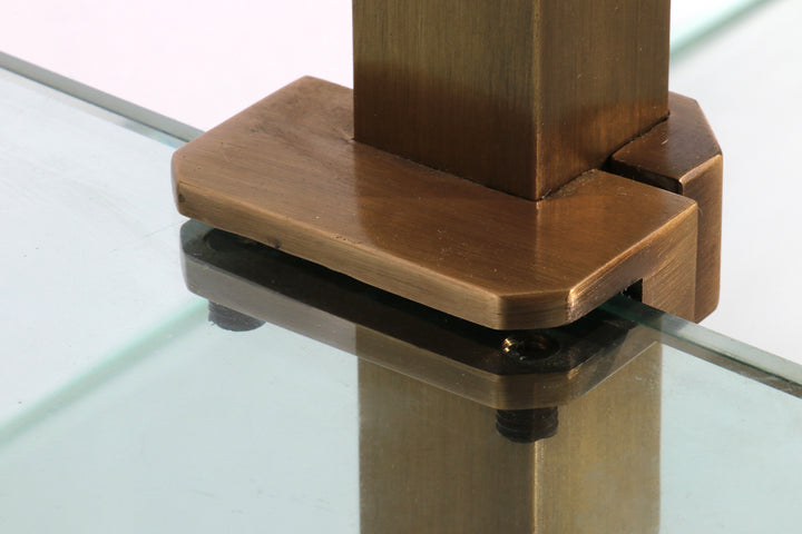 Peter Ghyczy Brass Very Rare Wall Unit Model R16 1970