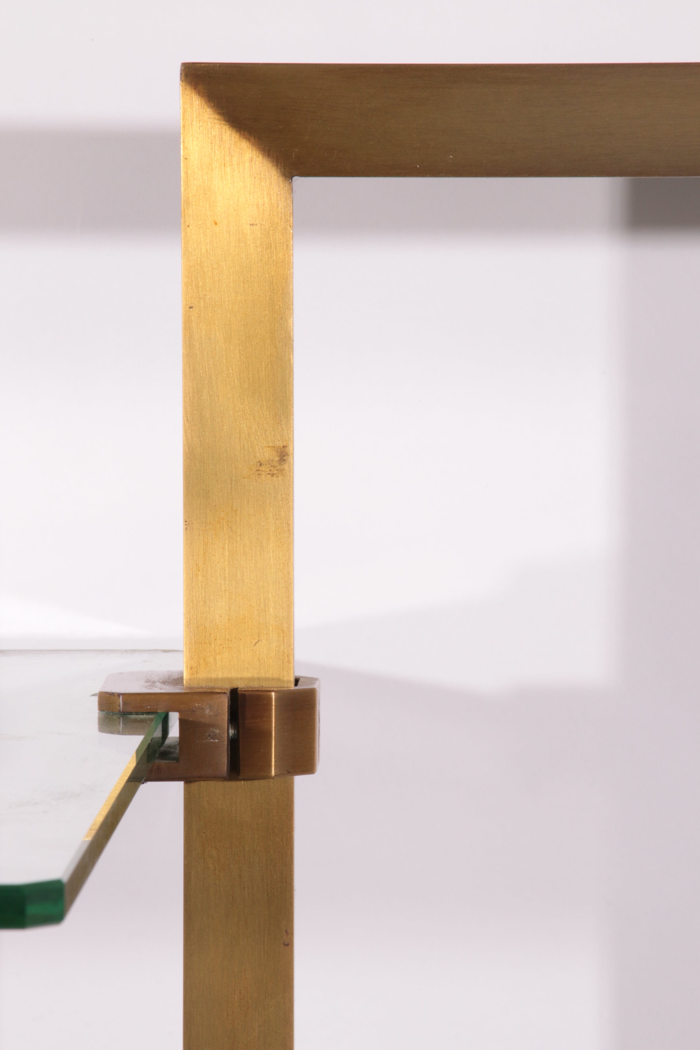 Peter Ghyczy Brass Very Rare Wall Unit Model R16 1970