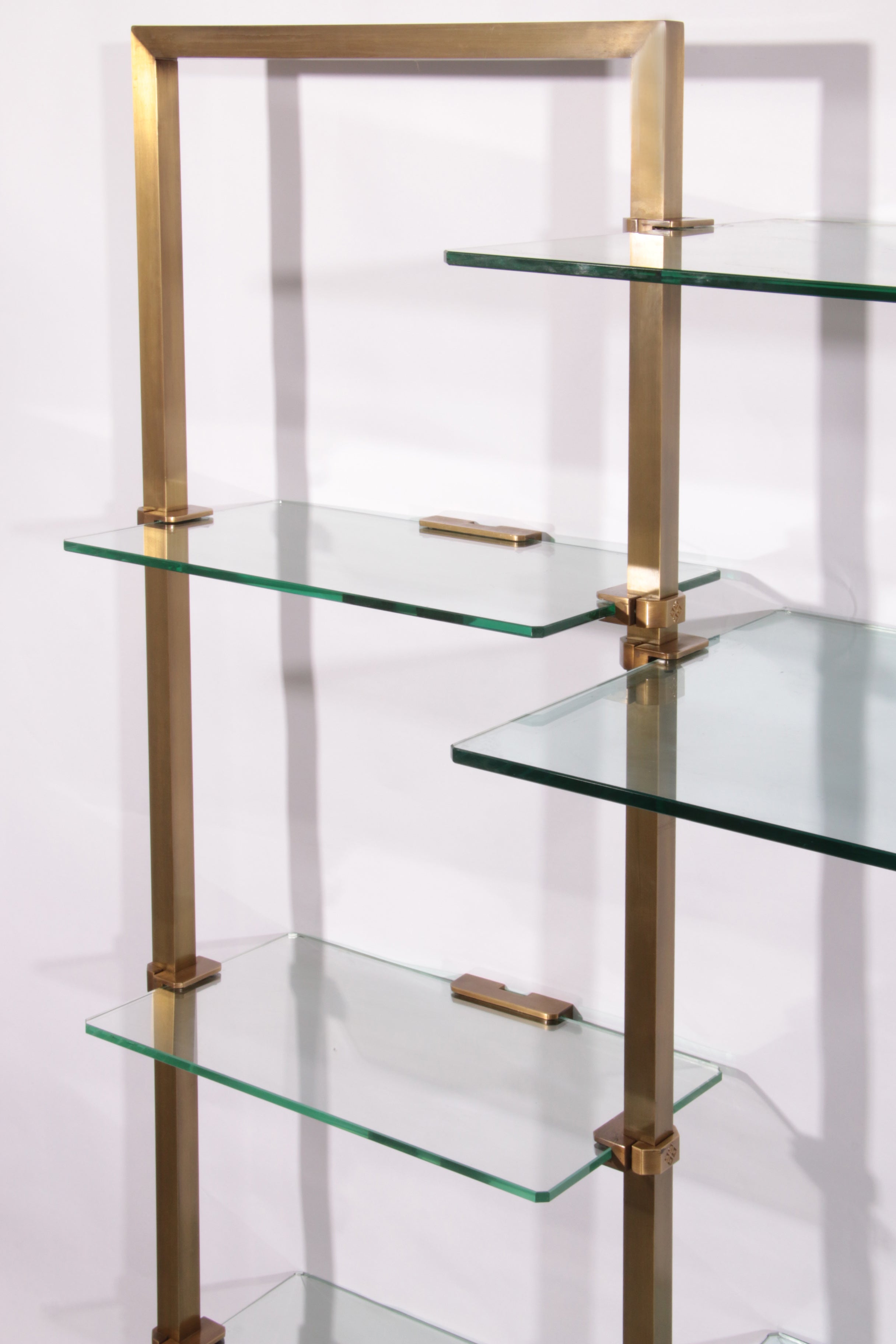 Peter Ghyczy Brass Very Rare Wall Unit Model R16 1970