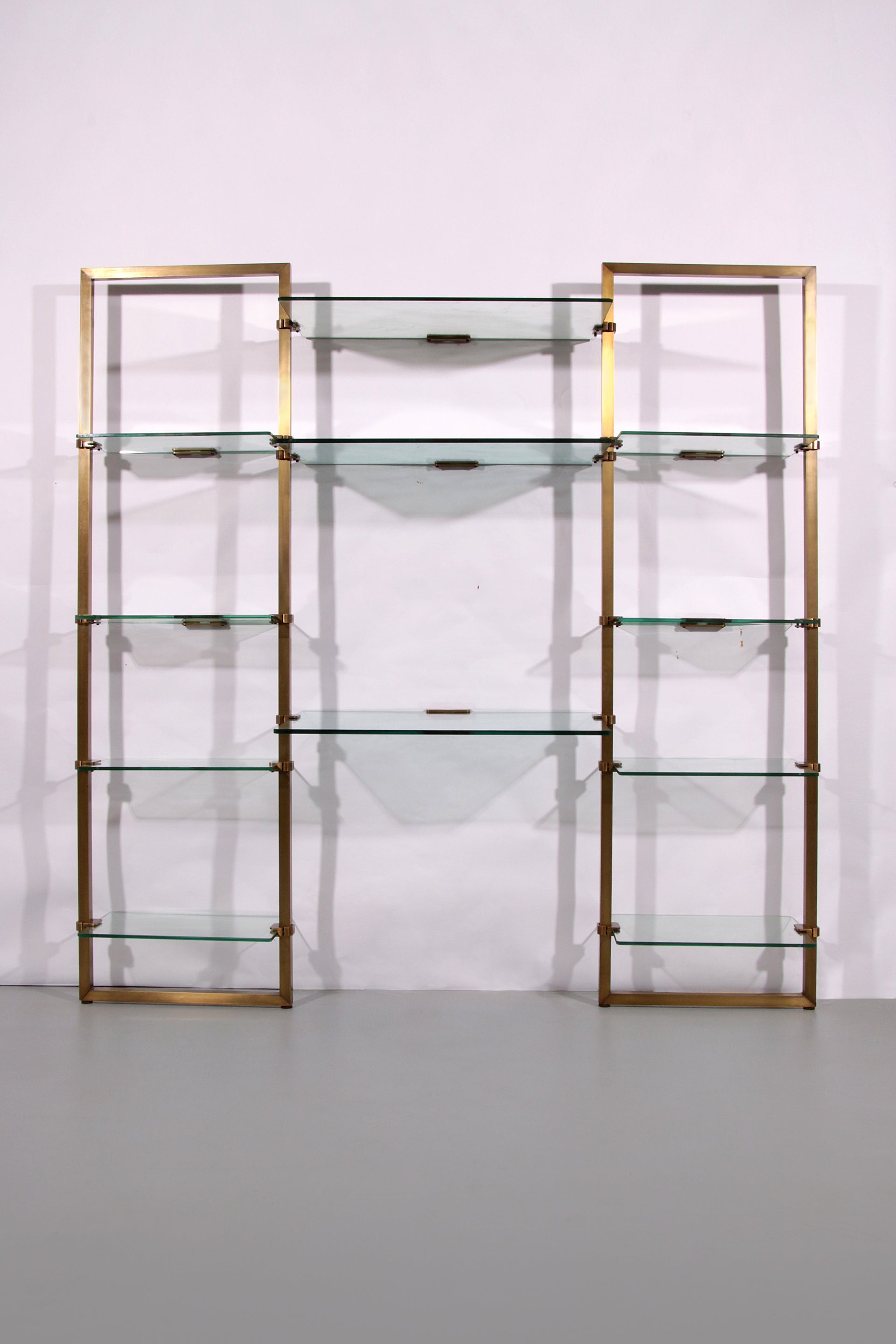 Peter Ghyczy Brass Very Rare Wall Unit Model R16 1970