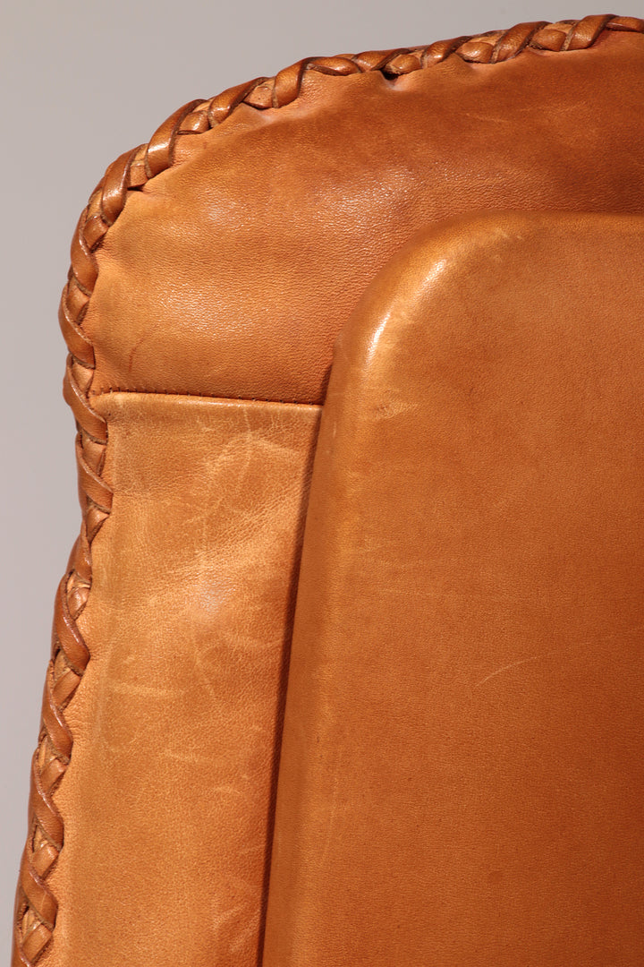 Vintage de Sede S 231 Leather armchair & ottoman, Switzerland 1960s