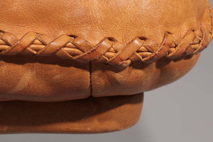 Vintage de Sede S 231 Leather armchair & ottoman, Switzerland 1960s