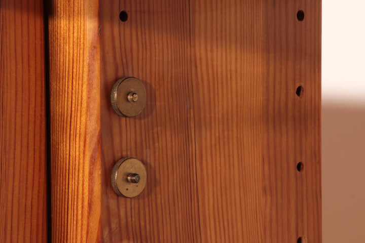 French Brutalist Modular Wall System – Industrial Elegance, ca. 1950