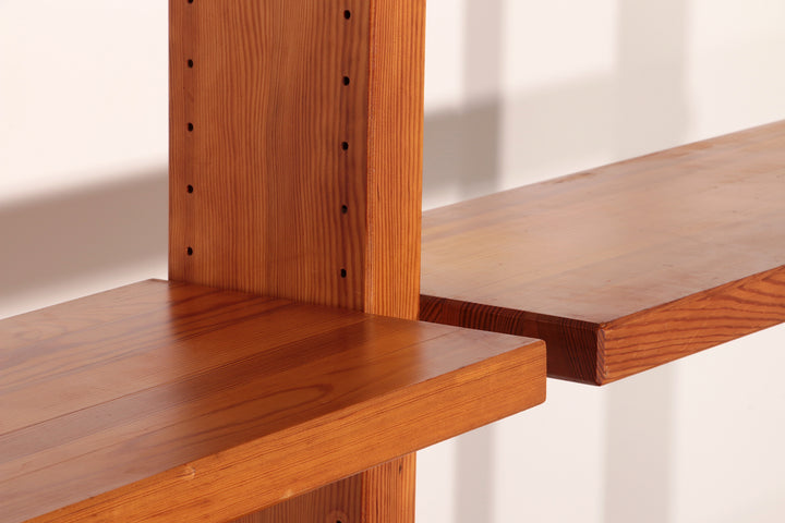 French Brutalist Modular Wall System – Industrial Elegance, ca. 1950