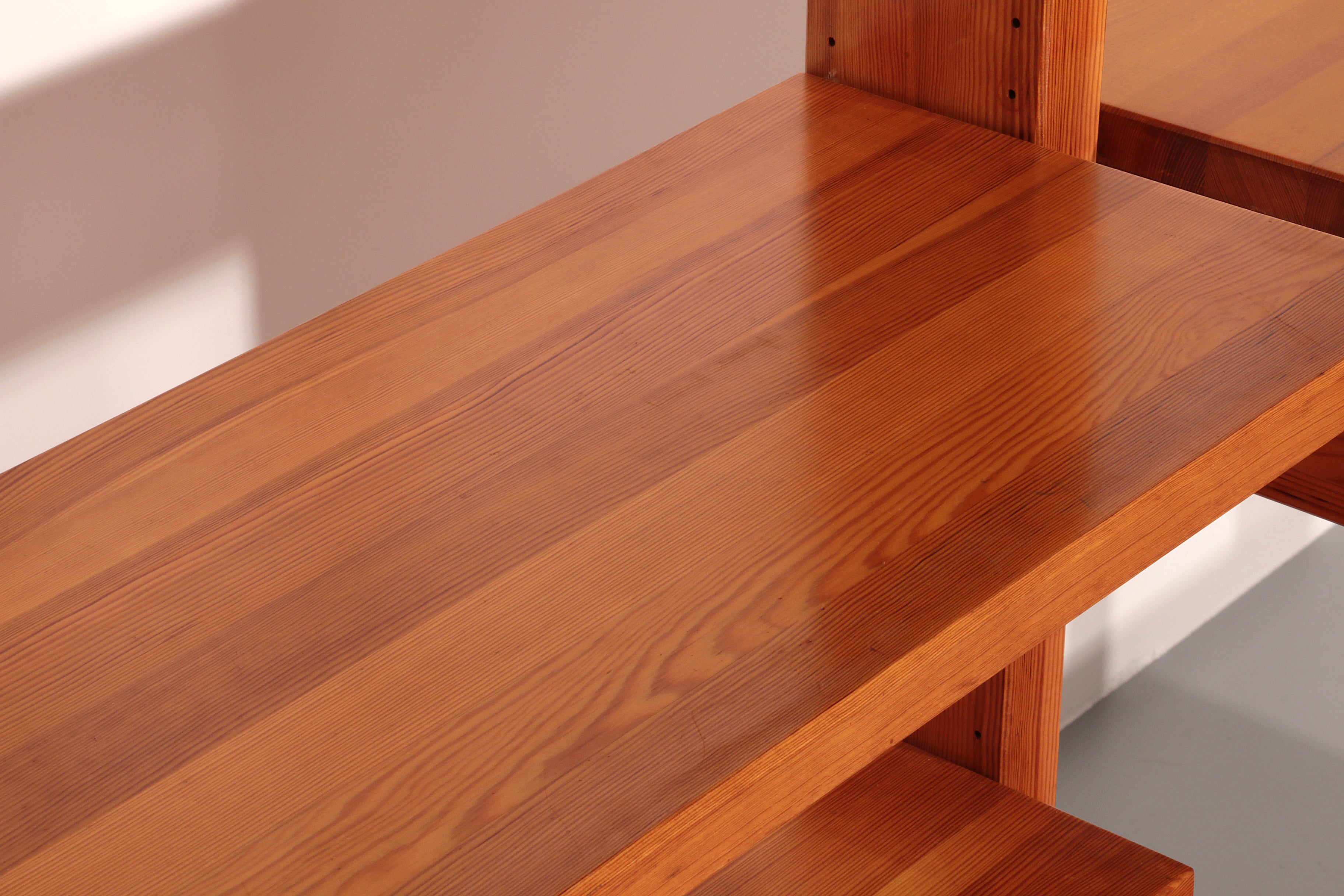 French Brutalist Modular Wall System – Industrial Elegance, ca. 1950