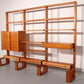 French Brutalist Modular Wall System – Industrial Elegance, ca. 1950