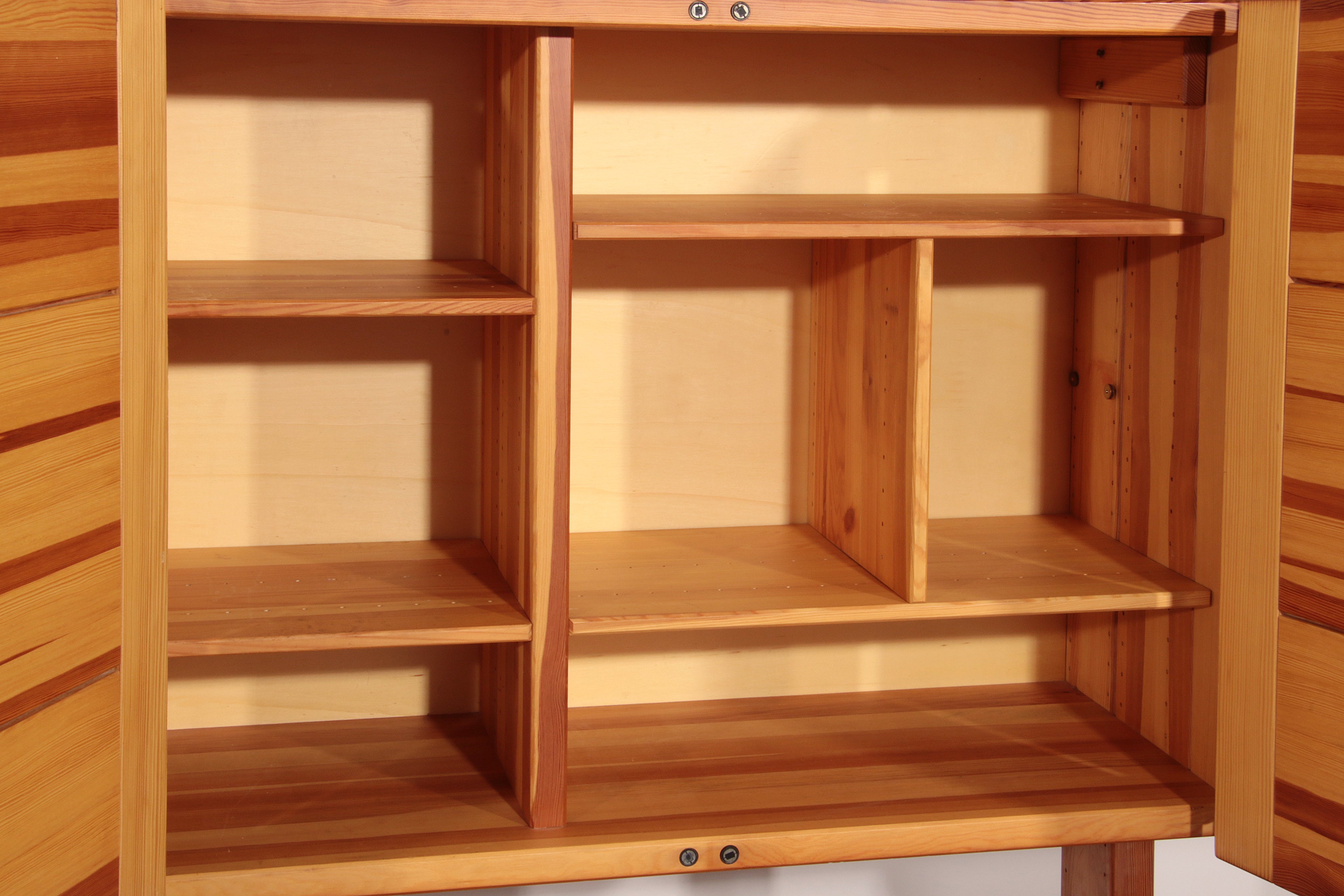 French Brutalist Modular Wall System – Industrial Elegance, ca. 1950