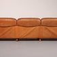 De Sede DS101 three seater in cognac leather