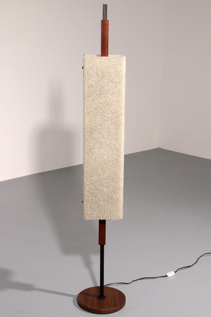 1960s Maison Arlus Floor Lamp Totem in Granite Resin