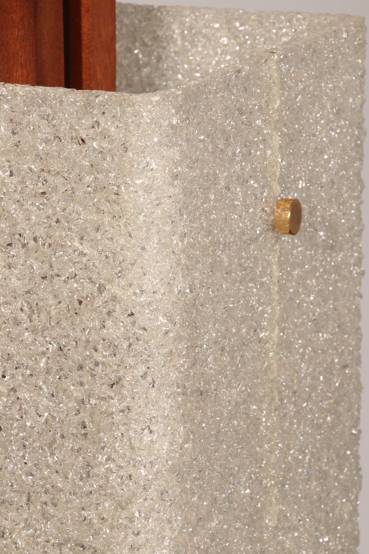 1960s Maison Arlus Floor Lamp Totem in Granite Resin