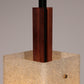1960s Maison Arlus Floor Lamp Totem in Granite Resin