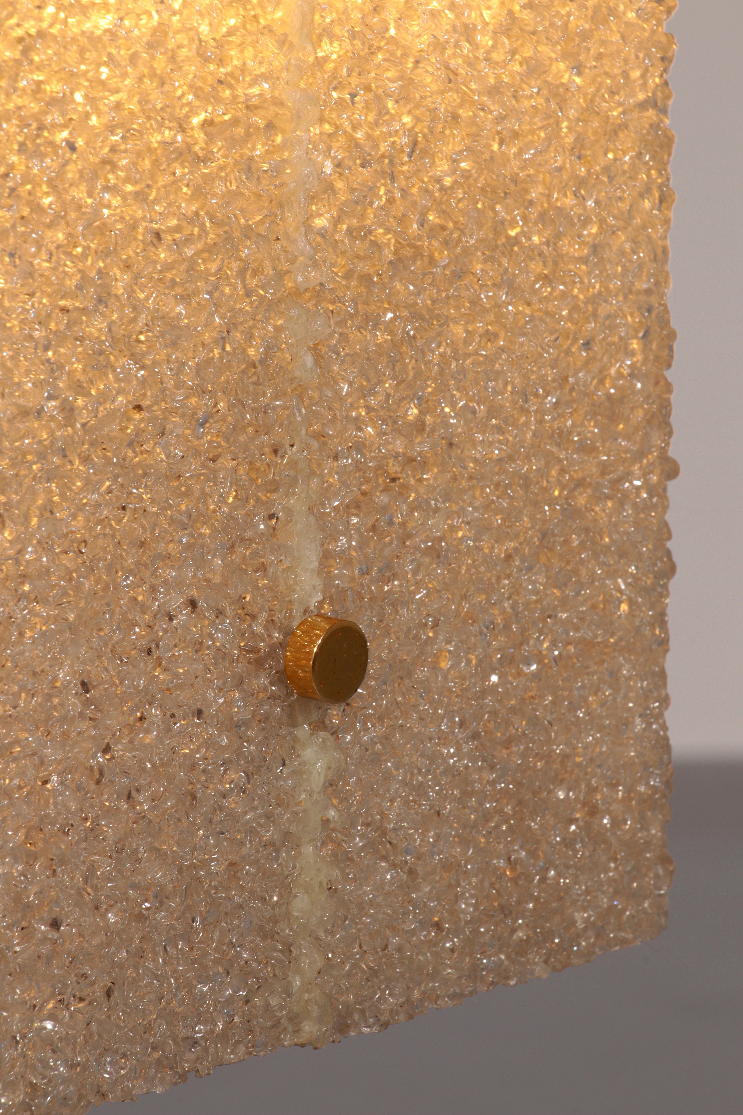 1960s Maison Arlus Floor Lamp Totem in Granite Resin