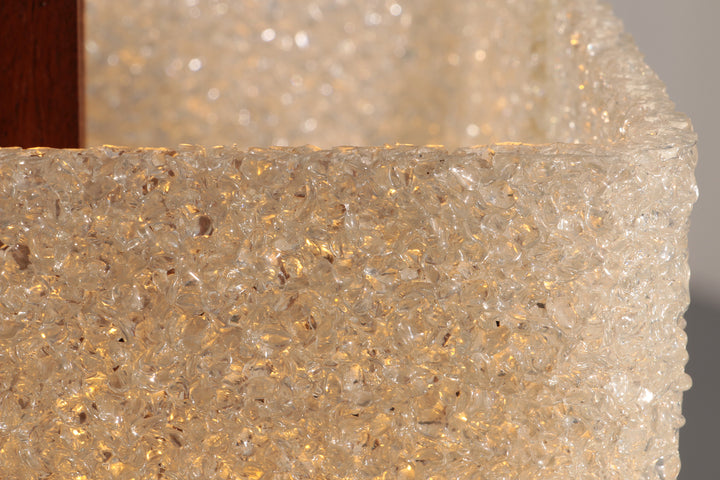 1960s Maison Arlus Floor Lamp Totem in Granite Resin