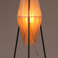 Charming 1960s French Tripod Table Lamp with Woven Sisal