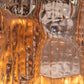 Wall Lamps by Carl Fagerlund, Orrefors (swedish) glass By Lyfa Denmark model Gefion