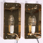 Wall Lamps by Carl Fagerlund, Orrefors (swedish) glass By Lyfa Denmark model Gefion
