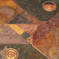 Brutalist  Stone Coffee Table in the Style of Paul Kingma – Brass & Natural Stone Details