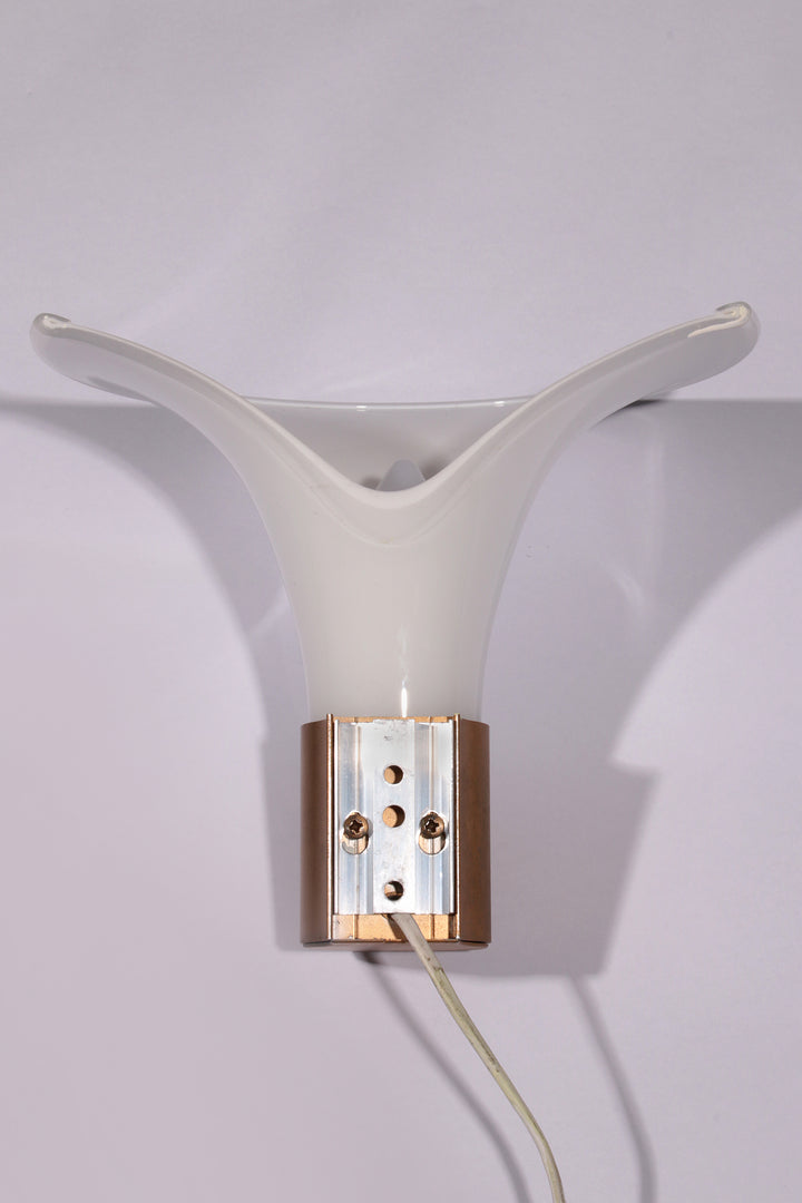 Mandarin Wall Lamp by Michael Bang for Holmegaard, 1980s
