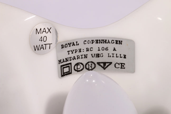 Mandarin Wall Lamp by Michael Bang for Holmegaard, 1980s