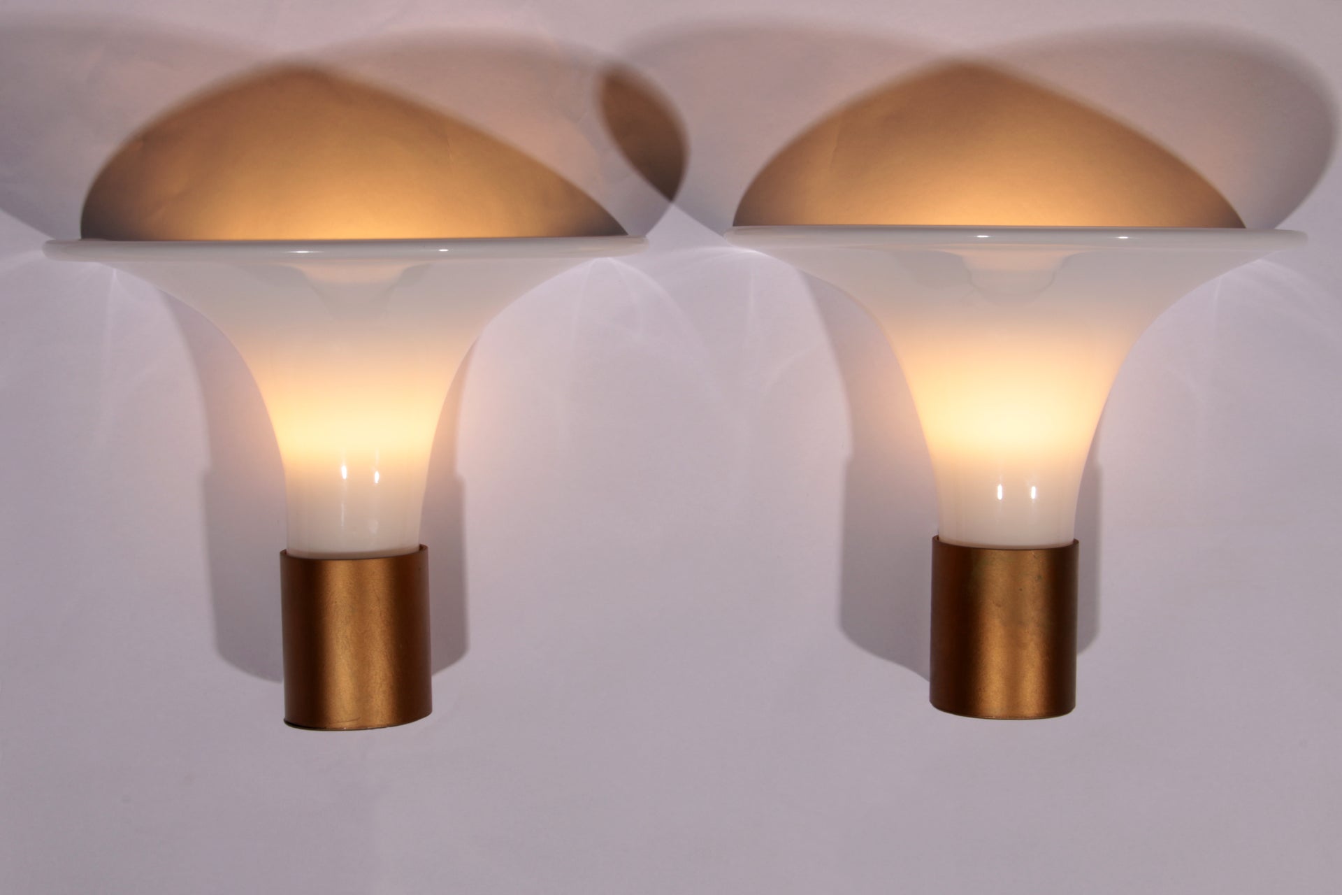 Mandarin Wall Lamp by Michael Bang for Holmegaard, 1980s