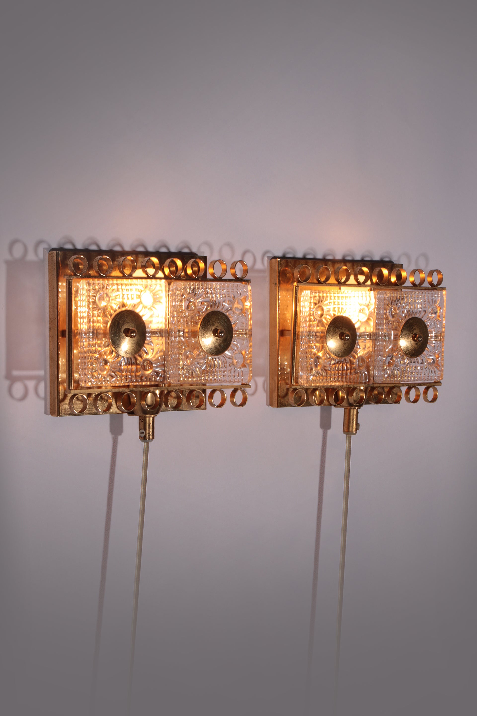 Wall Sconces by Carl Fagerlund made by Mpr Denmark,1960