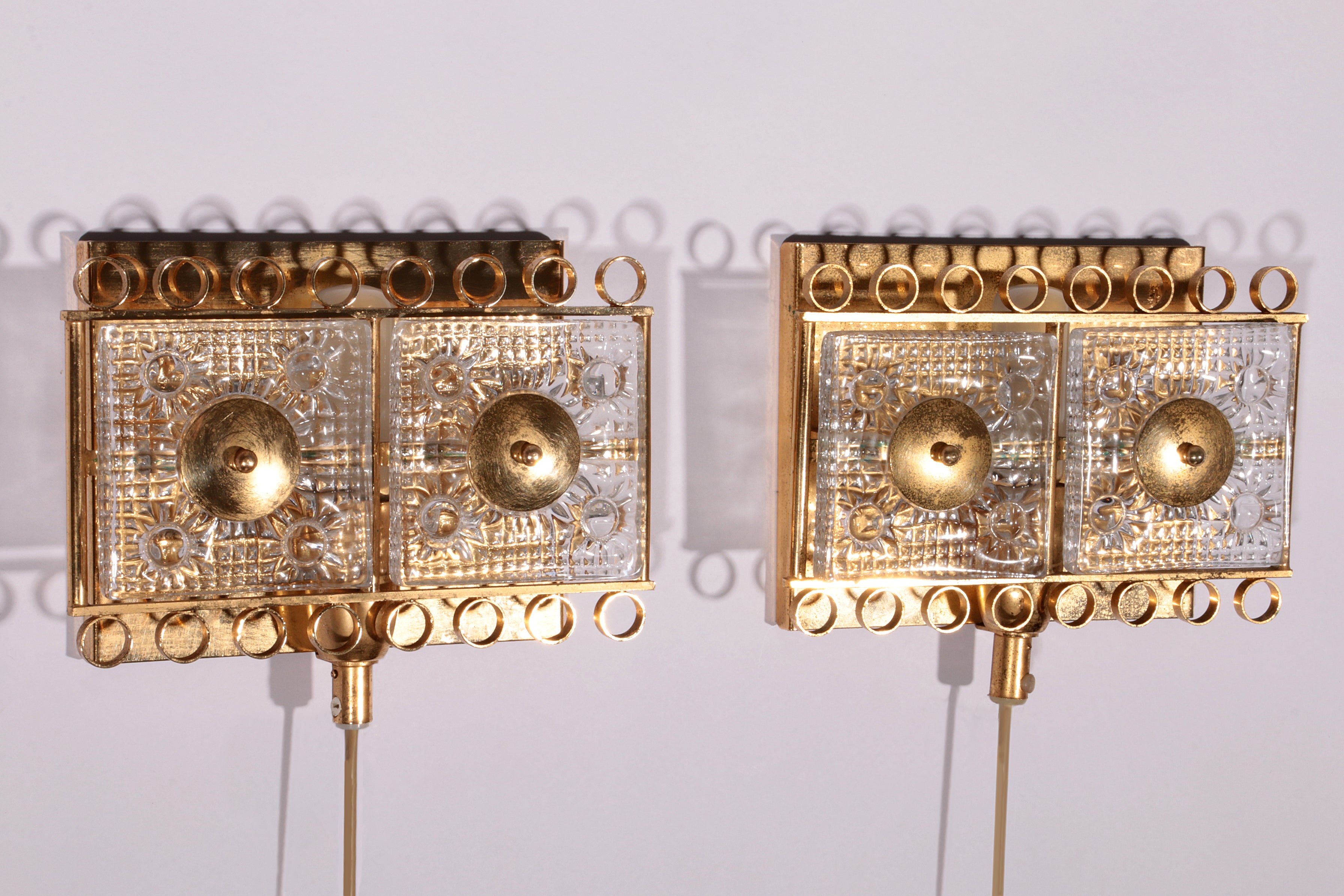 Wall Sconces by Carl Fagerlund made by Mpr Denmark,1960