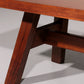 Torbecchia Solid Walnut Bench by Giovanni Michelucci