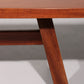 Torbecchia Solid Walnut Bench by Giovanni Michelucci