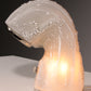 Osso Bark Effect Glass Table Lamp by Carlo Nason for Mazzega 1970