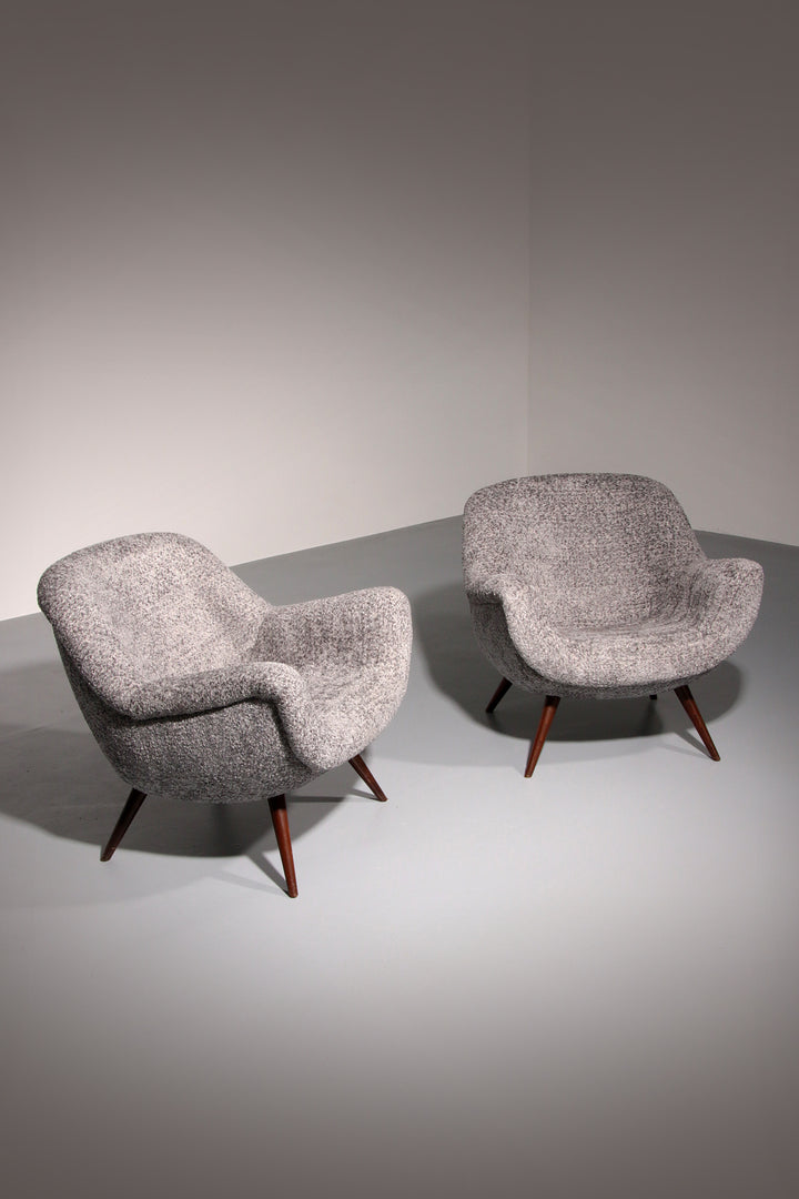 The Gustav Bergmann Armchair” from Lippe,Germany 1960