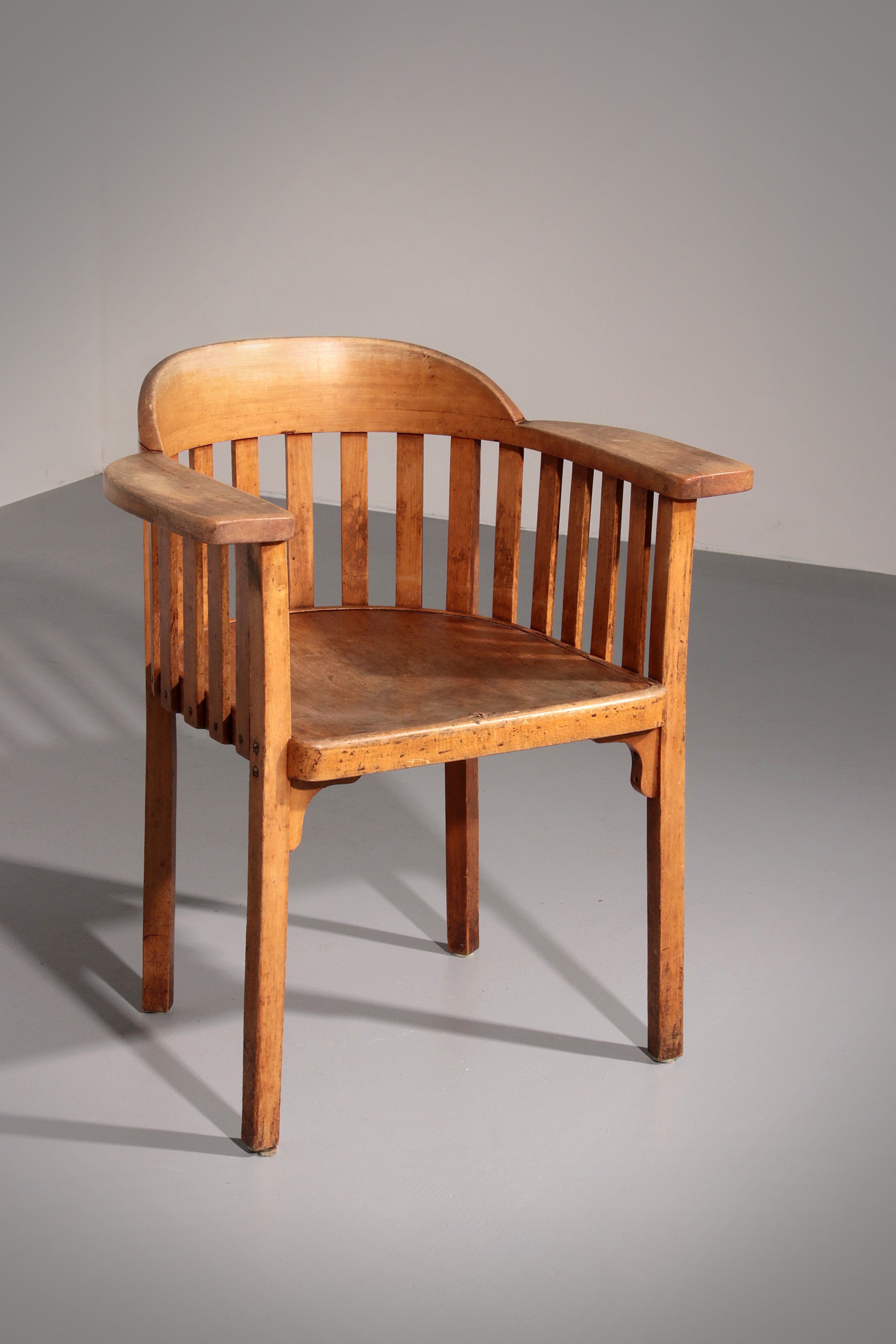 Very rare Elephant Desk Chair by Josef Hoffmann for J&J Kohn